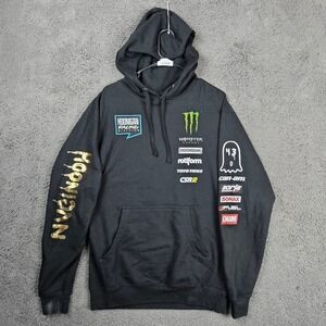 Hoonigan Ken Block Trouble Andrew Hoodie Mens Medium Monster Energy Racing